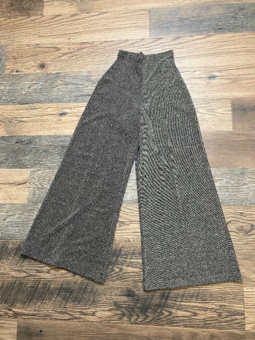 Ripley Rader Women’s Wide Leg Pants Size 3 Medium Brown Gold Metallic NWOT